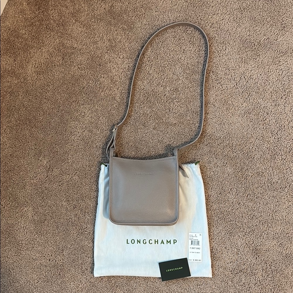 Longchamp Gray Crossbody Bag